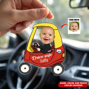 Drive Safe - Personalized Car Photo Ornament