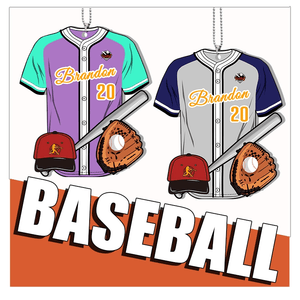 Personalized Name&Number Baseball Clothing Ornament