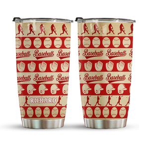 Personalized Baseball Take My Whole Life Tumbler