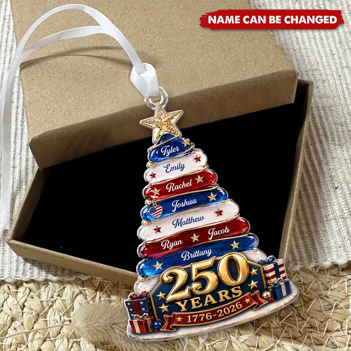 Together We Make A Family Tree - Personalized Acrylic Custom Shape Ornament
