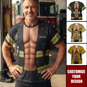 Firehouse Hero Shirt - Personalized Gifts For Firefighter