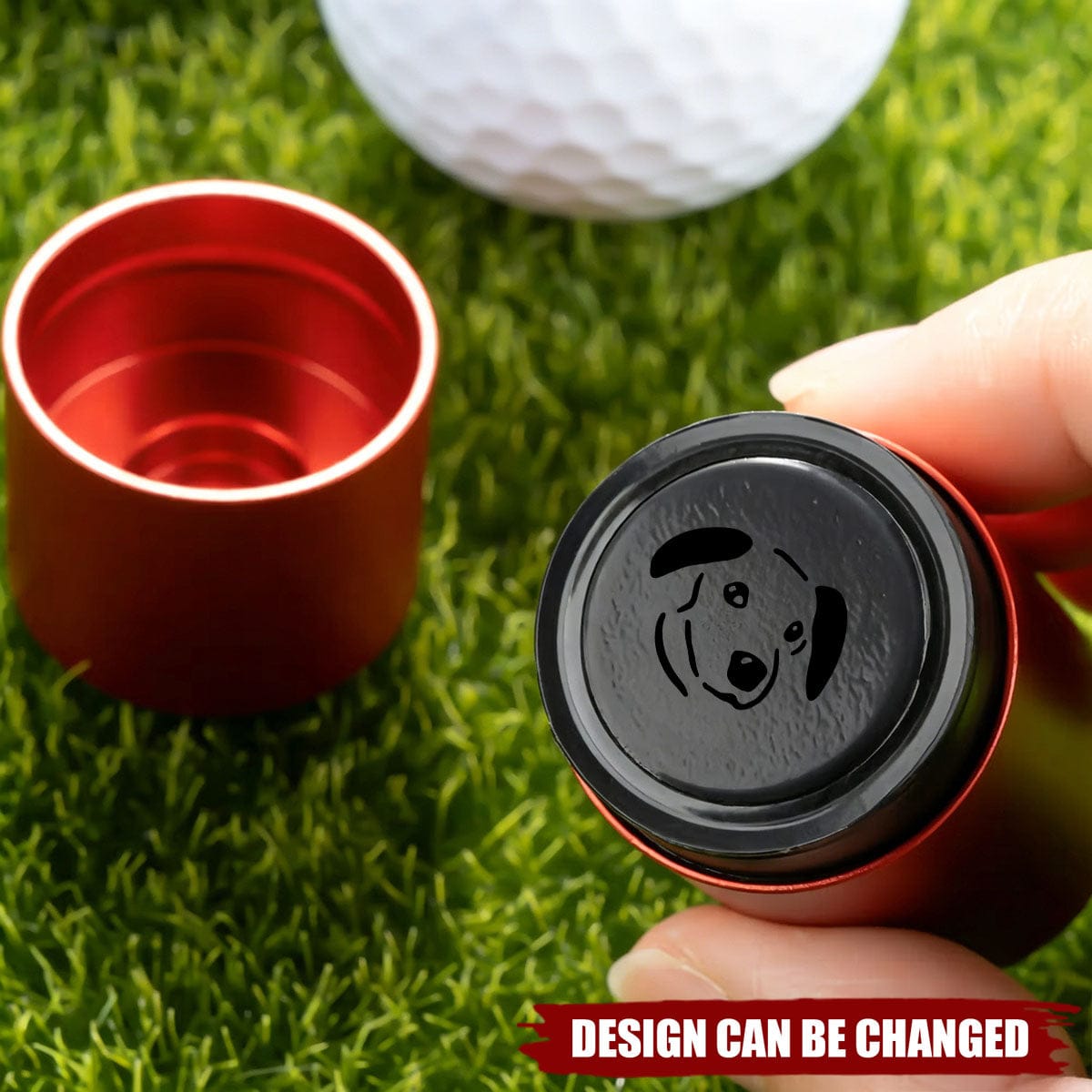 Personalized Logo Portrait Icon Golf Ball Stamp - Birthday Christmas Father's Day Gift for Golf Lovers