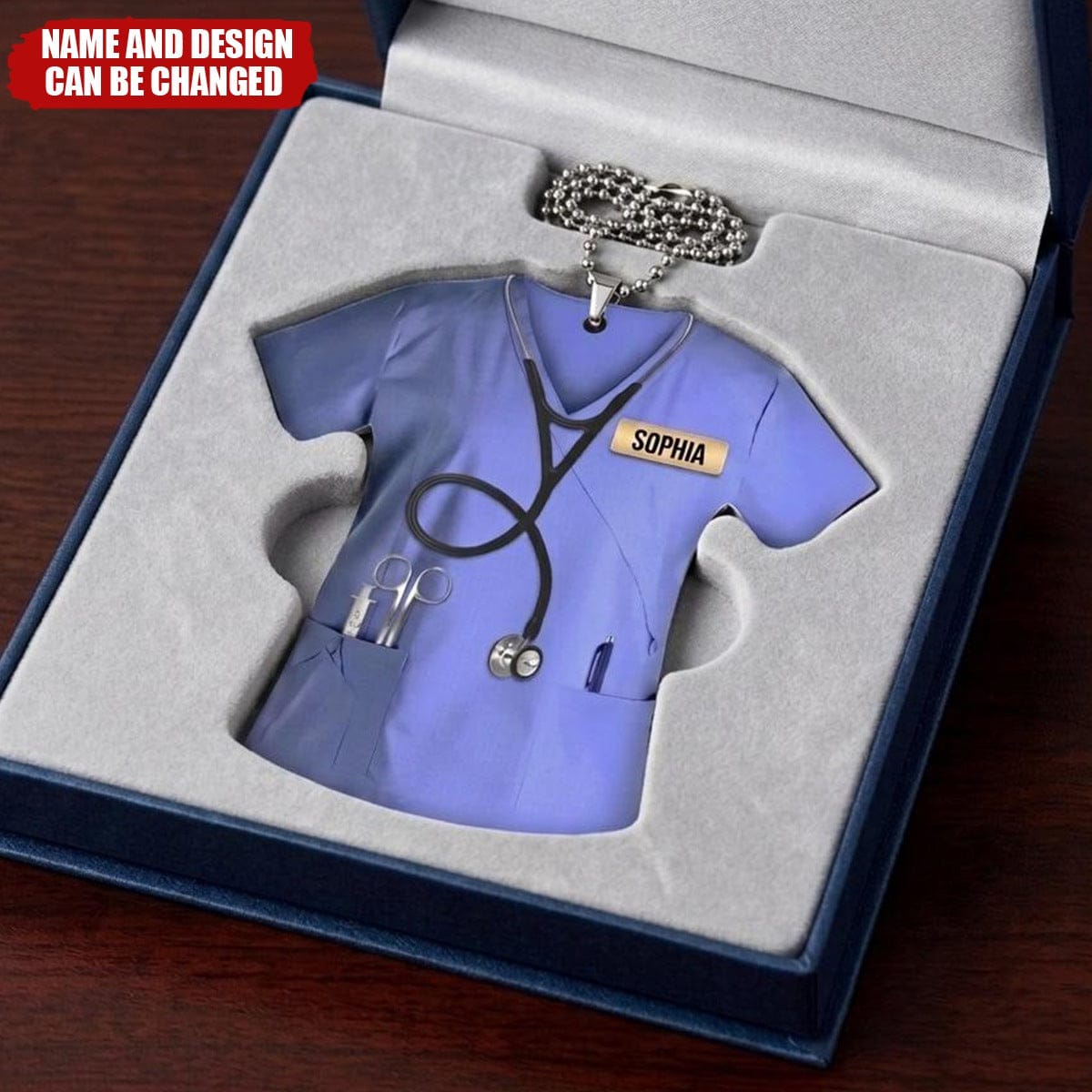 Personalized Nurse Scrubs - Gift for nurse Acrylic  Ornament