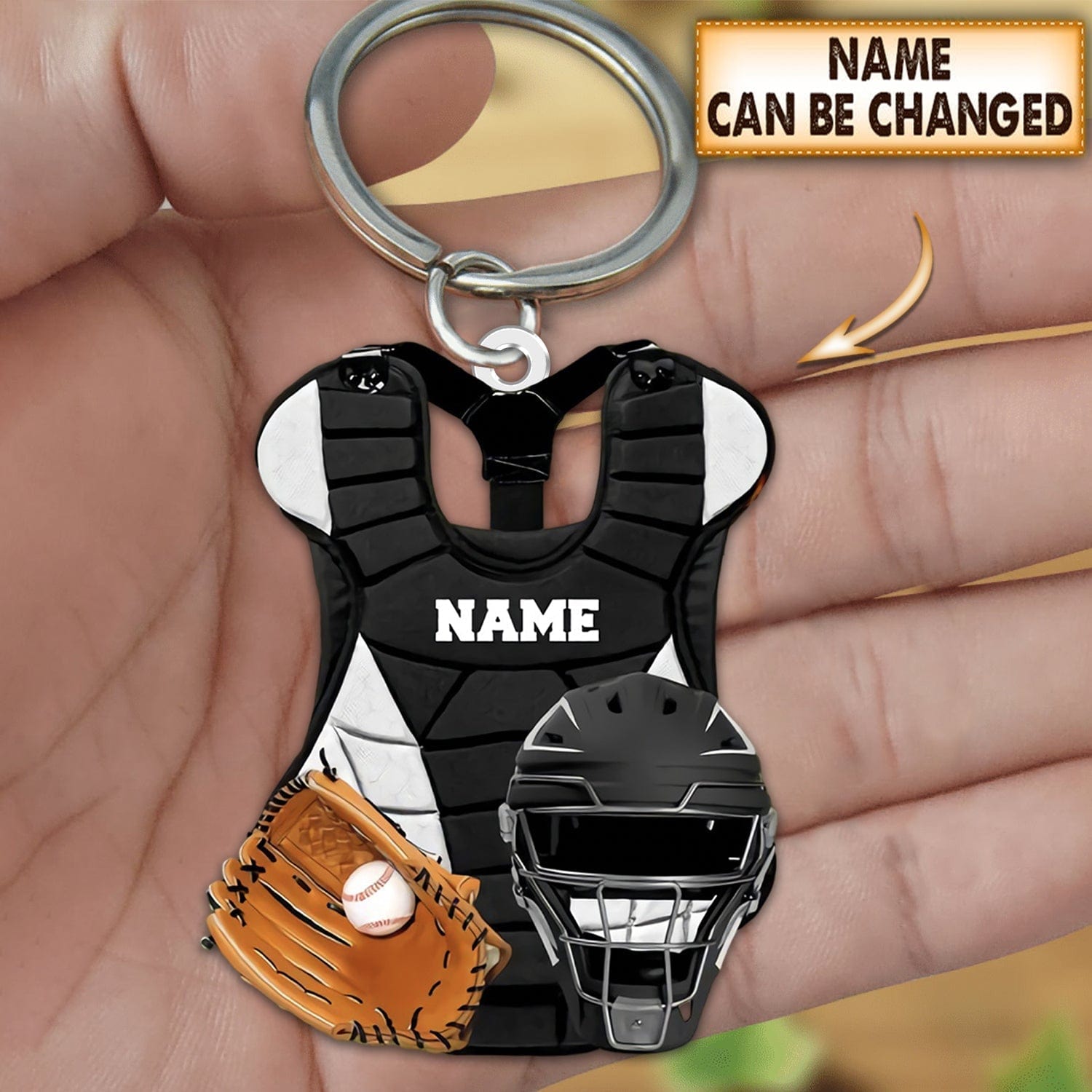 Keychain For Baseball