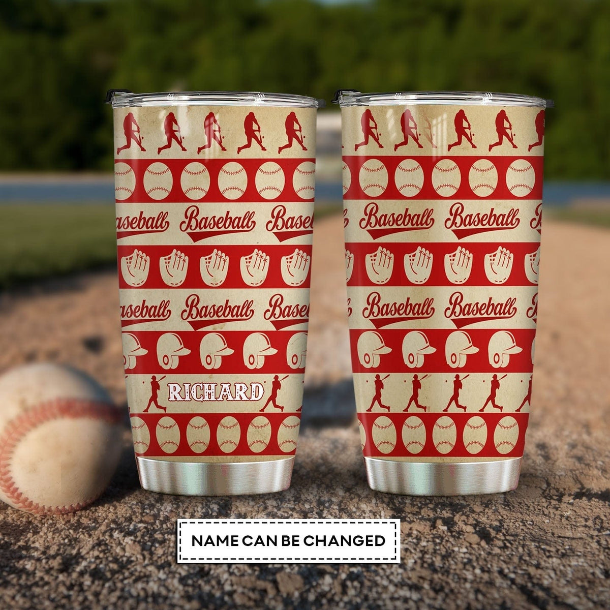 Personalized Baseball Take My Whole Life Tumbler