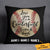 Dad Baseball Pillow