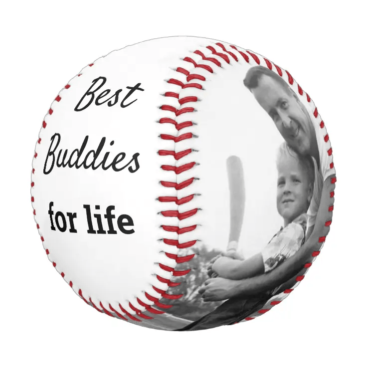 Personalized Father and Son Best Baseball Buddies